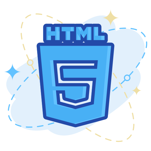 icon of a HTML5